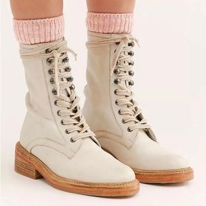 Free People Santa Fe Boots in Bone - 41